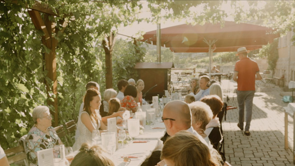 Hochzeit in den Weinbergen